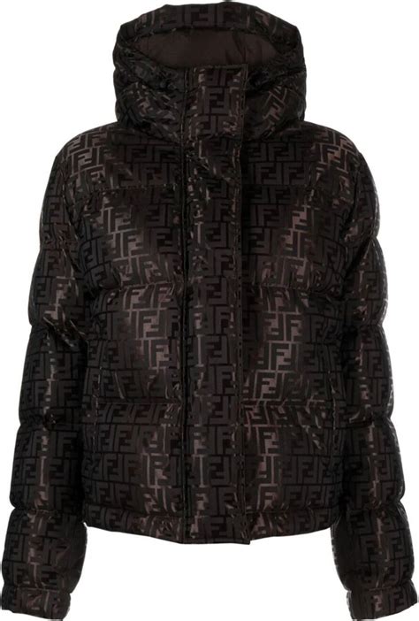 fendi padded down jacket|Fendi puffer jacket cost.